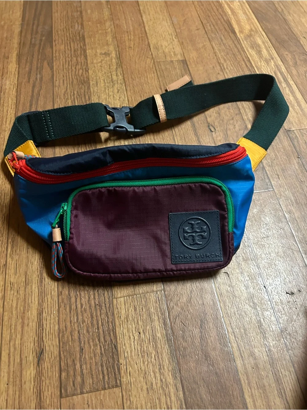 Tory Burch Belt Bag Blue Nylon